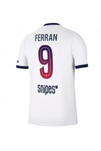 Paris Saint-Germain Ferran Torres #9 Fotballdrakt Borte Klær 2026-27 Korte ermer